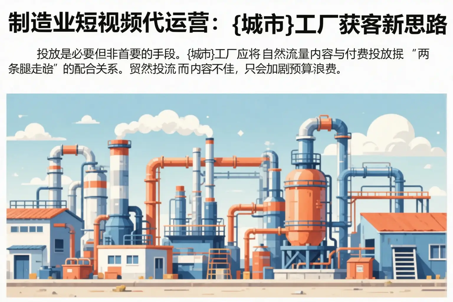 制造业短视频代运营：宁安工厂获客新思路